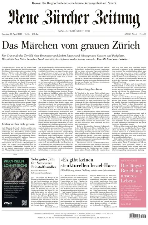 swiss newspapers online.